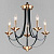 Подвесная люстра Eurosvet Lazzaro 60098/5 черный