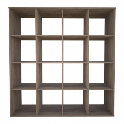 Стеллаж Polini Home Smart, древесина коричневая светлая дуб. Фото №3