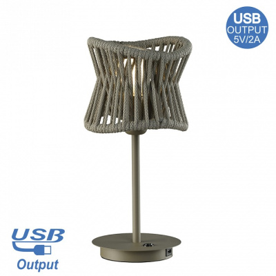 Настольная лампа декоративная Mantra Polinesia 7134 фото Настольная лампа декоративная Mantra Polinesia 7134. Фото №2