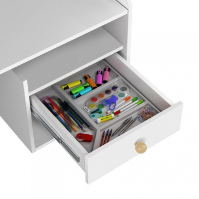 Стол письменный Polini Kids Fun, белый фото Стол письменный Polini Kids Fun, белый. Фото №3