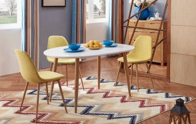 Стол DT-95D (120) белый (Universal) фото Стол DT-95D (120) белый (Universal). Фото №4