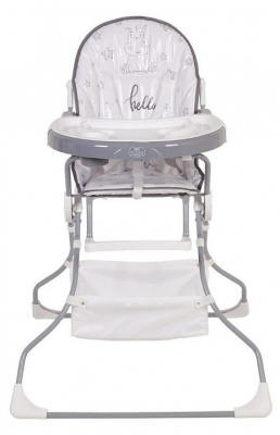 Стул для кормления Polini Kids 252, белый. Фото №4