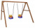 Качели детские Р911-2, коричневый фото Качели детские Р911-2, коричневый. Фото №2