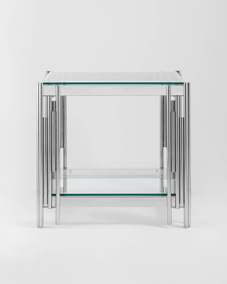 Стул полубарный Меган велюр зеленый. Фото