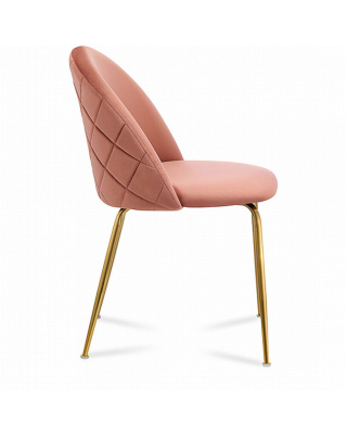 Стул Mystere Gold, розовый. Фото №4