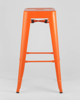 Стул барный TOLIX оранжевый глянцевый. Фото №4