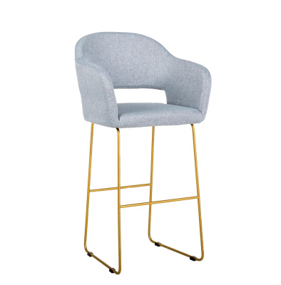 Кресло Бар Oscar Грей/ЛинкЗолот. Фото