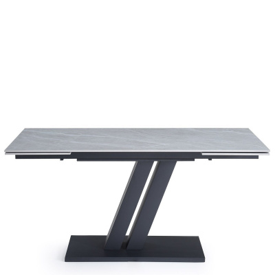 Стол DT9115CL (160-240) серая керамика/черный фото Стол DT9115CL (160-240) серая керамика/черный. Фото №2