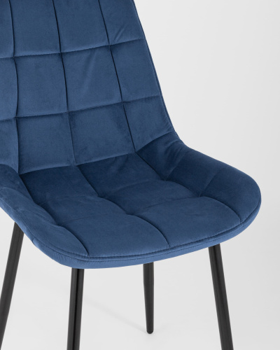 Стул Флекс велюр синий. Фото №9