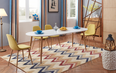 Стол DT-95 белый (Morris). Фото №5