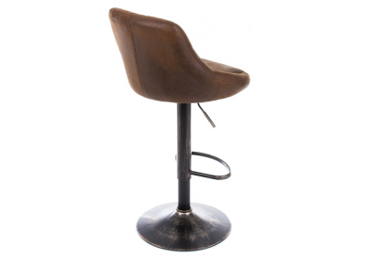Барный стул Curt vintage brown фото Барный стул Curt vintage brown. Фото №4