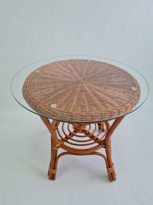 Стол из ротанга 02/08 фото Стол из ротанга 02/08. Фото №2