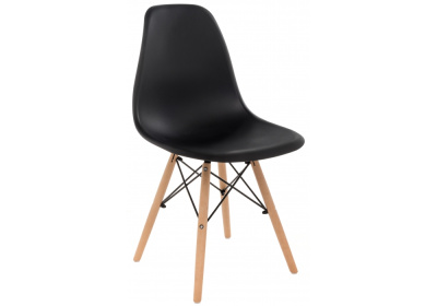 Стул деревянный Eames PC-015 черный. Фото