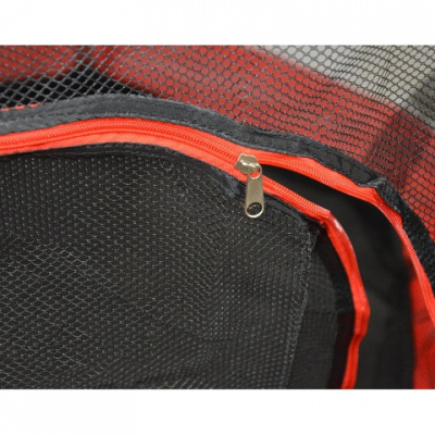 Батут AL-140 1400 мм, красный, черный. Фото №4