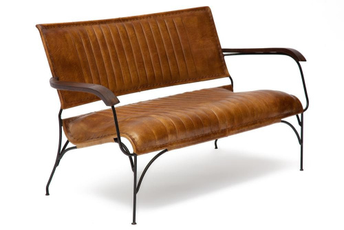 Диван Secret De Maison Паганель (Paganel) 2106 D из натуральной кожи (Античный светлый). Фото №1