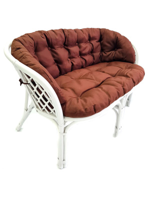 Диван Багама с полной подушкой , цвет: белый фото Диван Багама с полной подушкой , цвет: белый. Фото №2