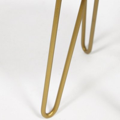 Стул  Secret De Maison FIX ( mod. 4355-G)  металл/кожа буйвола, 33x33x44, античный зеленый  (поставляется по 2 шт). Фото №2