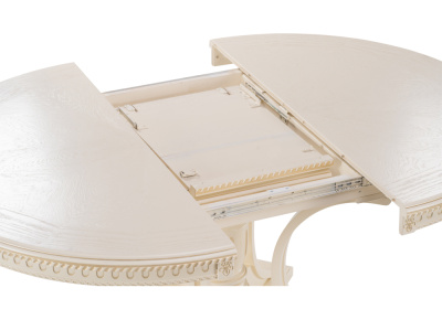 Стол деревянный Нозеан бежевый / золото. Фото №5