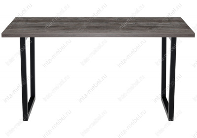 Стол деревянный Эльпатия 150 дуб рошелье / черный матовый фото Стол деревянный Эльпатия 150 дуб рошелье / черный матовый. Фото №3