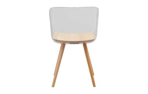 Стул PC-S097A прозрачный/бук. Фото №8