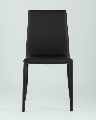 Стул ABNER экокожа черный. Фото