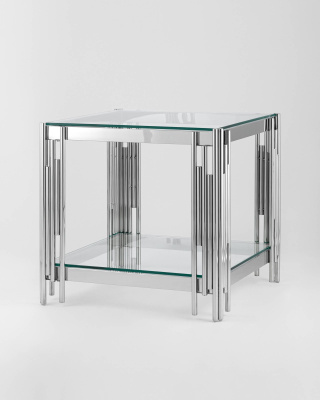 Стул полубарный Меган велюр зеленый. Фото