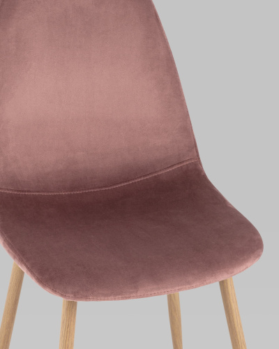Стул Валенсия велюр пыльно-розовый. Фото №8