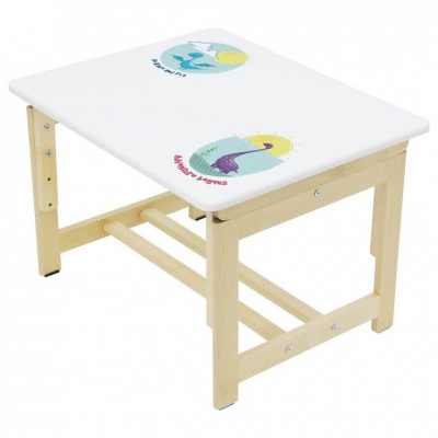 Набор учебный Polini kids Eco 400 SM, белый фото Набор учебный Polini kids Eco 400 SM, белый. Фото №5