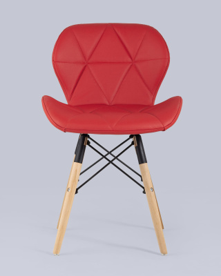 Стул Бон экокожа красный. Фото