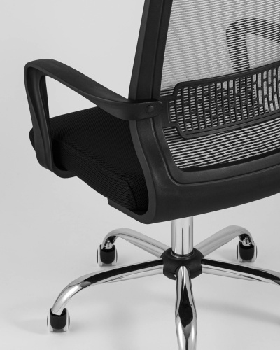 Кресло офисное TopChairs Style серое фото Кресло офисное TopChairs Style серое. Фото №8