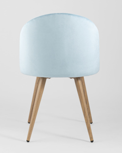 Стул Лион велюр пыльно-голубой. Фото №6