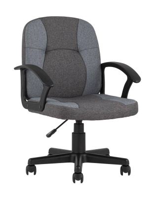 Кресло офисное TopChairs Comfort серое фото Кресло офисное TopChairs Comfort серое. Фото №2