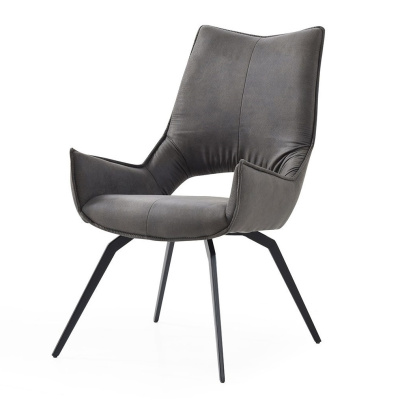 Стул DC1241 серый/черный фото Стул DC1241 серый/черный. Фото