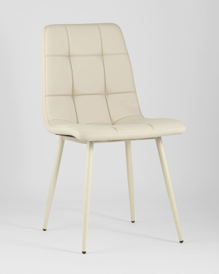 Стул Вольт экокожа кремовый фото Стул Вольт экокожа кремовый. Фото №3