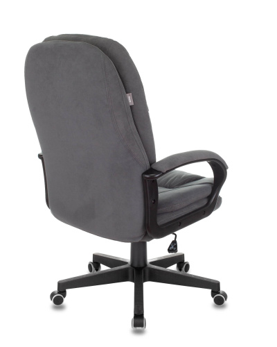 Кресло руководителя Бюрократ CH-868N Fabric серый Alfa 44 крестовина пластик. Фото №6