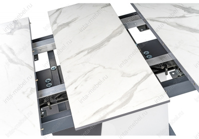 Стол Кларк графит / белый. Фото