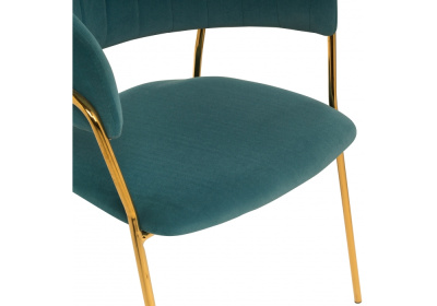 Стул Kamelia green / gold. Фото №5