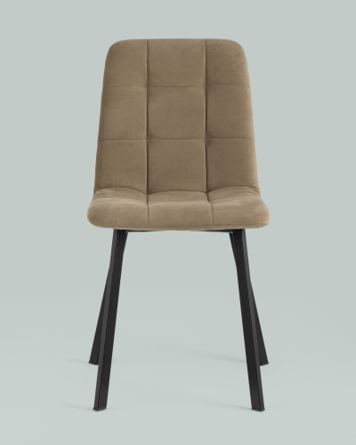 Стул Oliver Square велюр капучино. Фото №5