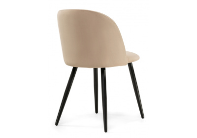 Стул Gabi 1 dark beige / black. Фото №3