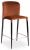 Стул полубарный ALVOR (mod. 715пб) ткань/металл, 44х55х99 см, высота до сиденья 67 см, коричневый barkhat 11/черный (поставляется по 2 шт). Фото №1