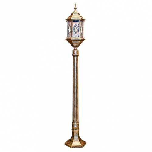 Наземный высокий светильник Feron Витраж с ромбом 11348. Фото №1