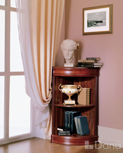 Угловая тумба №554 пекан. Фото №1