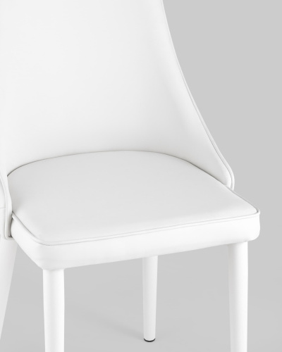 Стул Луис экокожа белый. Фото №8