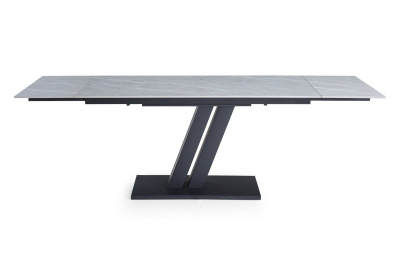 Стол DT9115CL (160-240) серая керамика/черный фото Стол DT9115CL (160-240) серая керамика/черный. Фото №5