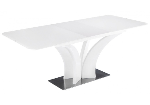 Стол стеклянный Horns 120 super white. Фото №1