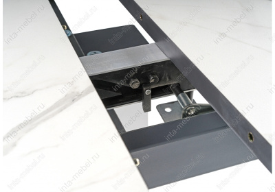 Стол Кларк графит / белый. Фото