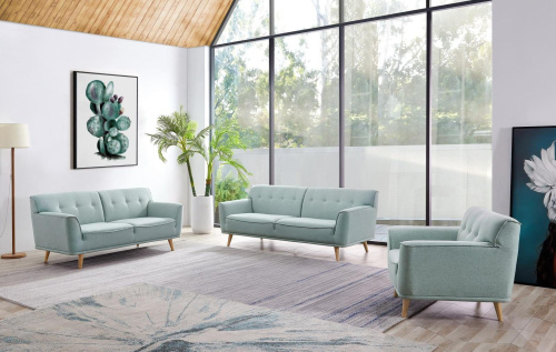 Диван Florena 5281 (2-х местный) Морской зеленый (SEA GREEN). Фото №10