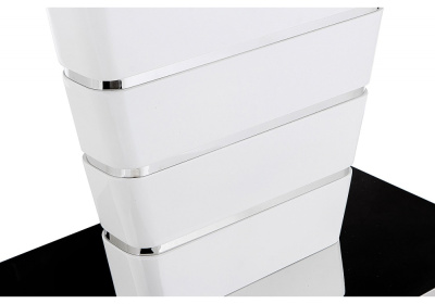 Стол стеклянный Space 160 белый фото Стол стеклянный Space 160 белый. Фото №5