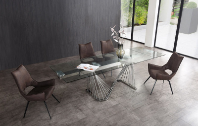 Стул DC1241 коричневый/черный фото Стул DC1241 коричневый/черный. Фото