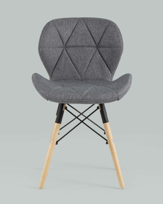 Стул Бон рогожка темно-серый. Фото №5